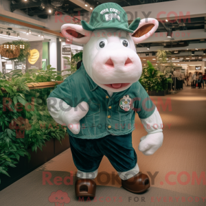 Figura de máscara de vaca...