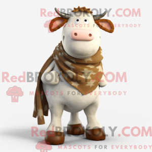 Kremowa maskotka Hereford...