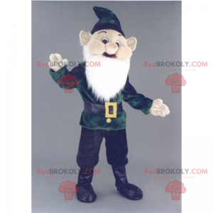 Garden gnome mascot with long beard - Redbrokoly.com