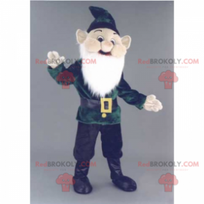 Garden gnome mascot with long beard - Redbrokoly.com