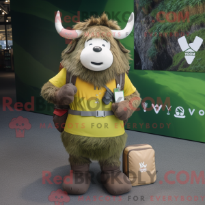 Costume de mascotte d Olive...