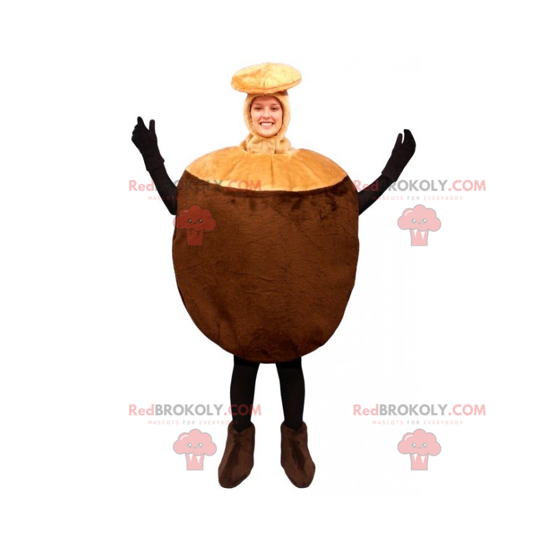 Hasselnöt maskot - Redbrokoly.com