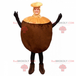 Hazelnut mascot - Redbrokoly.com