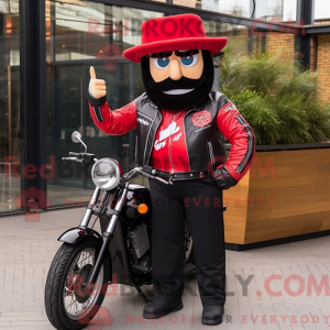 Rød Fajitas maskot kostume...