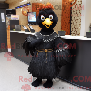 Figura de máscara de frango...