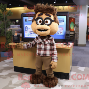 Brown Television mascot...