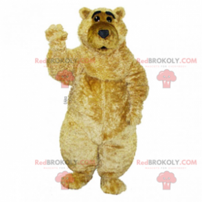 Mascotte de nounours beige et doux - Redbrokoly.com