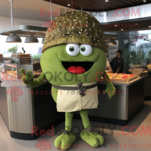 Postava maskota Olive...
