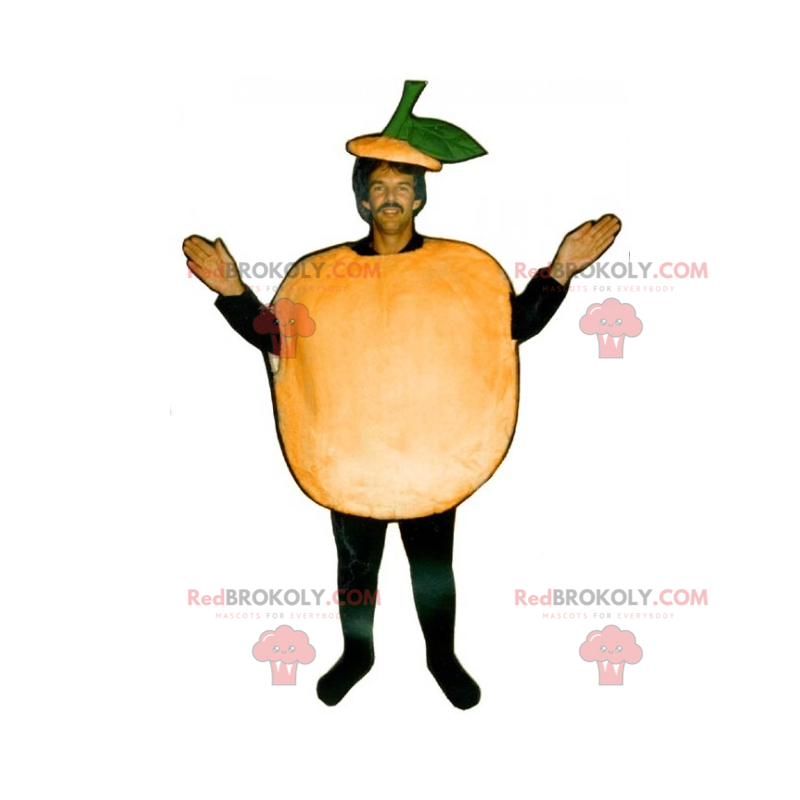 Mascotte de pamplemousse - Redbrokoly.com