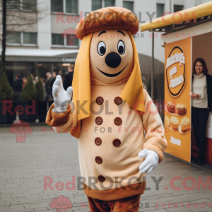 Máscara de creme Currywurst...