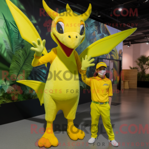 Lemon Yellow Pterodactyl...
