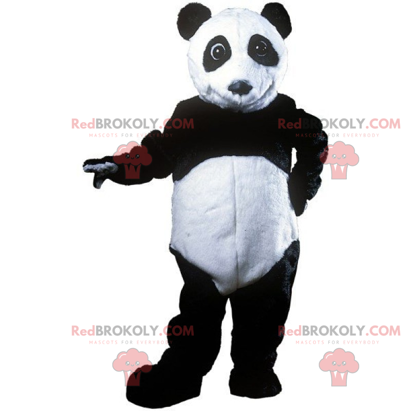 Mascotte de panda - Redbrokoly.com