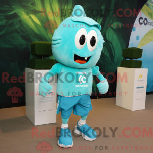 Personnage mascotte Cyan...