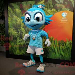 Postava maskota Cyan...