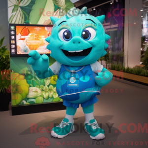 Cyaan Ceviche mascotte...