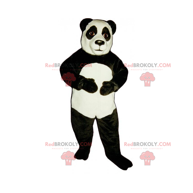 Klasický panda maskot - Redbrokoly.com Klasický panda maskot - Redbrokoly.com