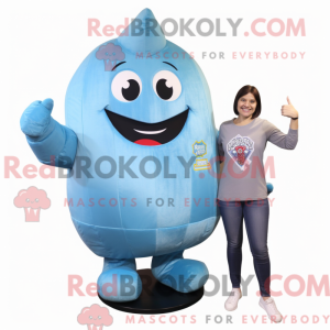 Postava maskota Sky Blue...