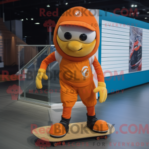 Orange Skateboard...