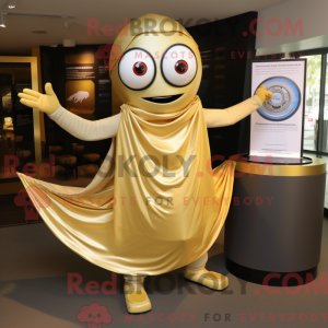 Gold Plate Spinner maskot...