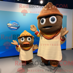Disfraz de mascota Brown...