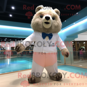 Personaggio mascotte orso...