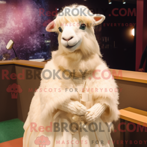 Beige Angora Geit...
