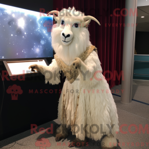 Disfraz de mascota de cabra...