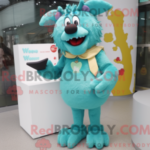 Turkis Love Letter maskot...