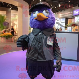 Lavendel Merel mascotte...