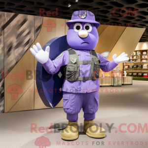 Lilafarbenes Air Force...