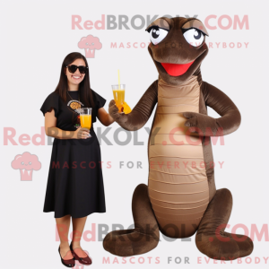 Disfraz de mascota anaconda...