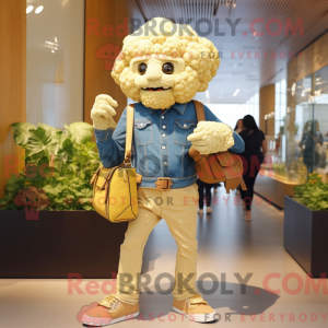 Gold Cauliflower mascot...