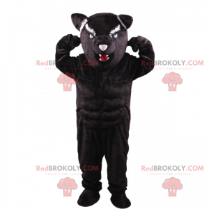 Aggressiv pantermaskot - Redbrokoly.com
