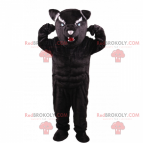 Aggressiv panter maskot - Redbrokoly.com