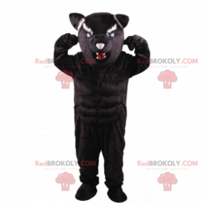 Mascotte pantera aggressiva - Redbrokoly.com