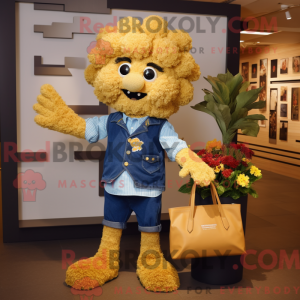 Gold Cauliflower mascot...