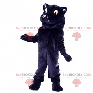 Panther maskot s měkkou srstí - Redbrokoly.com