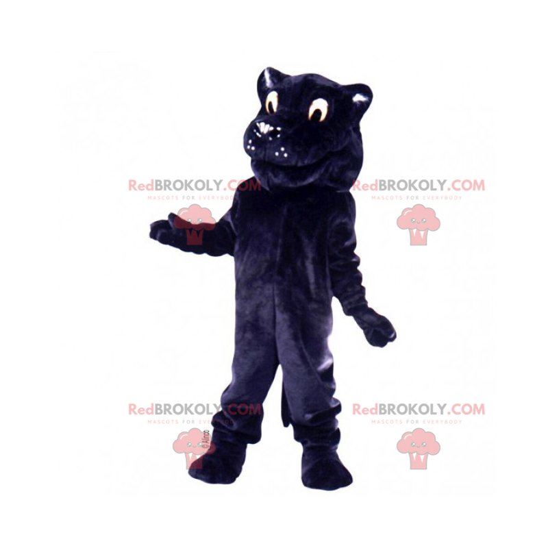 Panther maskot s měkkou srstí - Redbrokoly.com Panther maskot s měkkou srstí - Redbrokoly.com