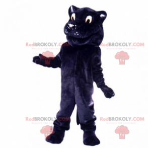 Panther mascot with soft coat - Redbrokoly.com