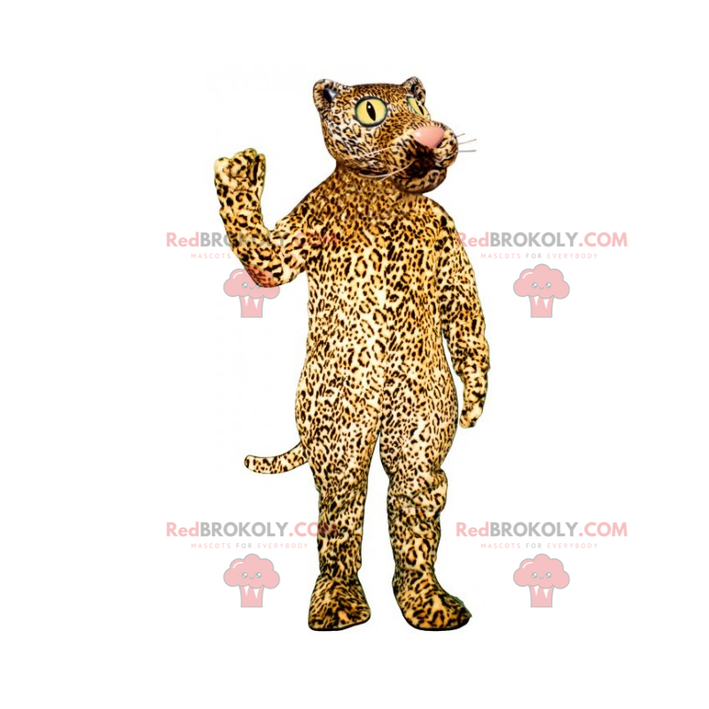 Panther mascot with big eyes - Redbrokoly.com