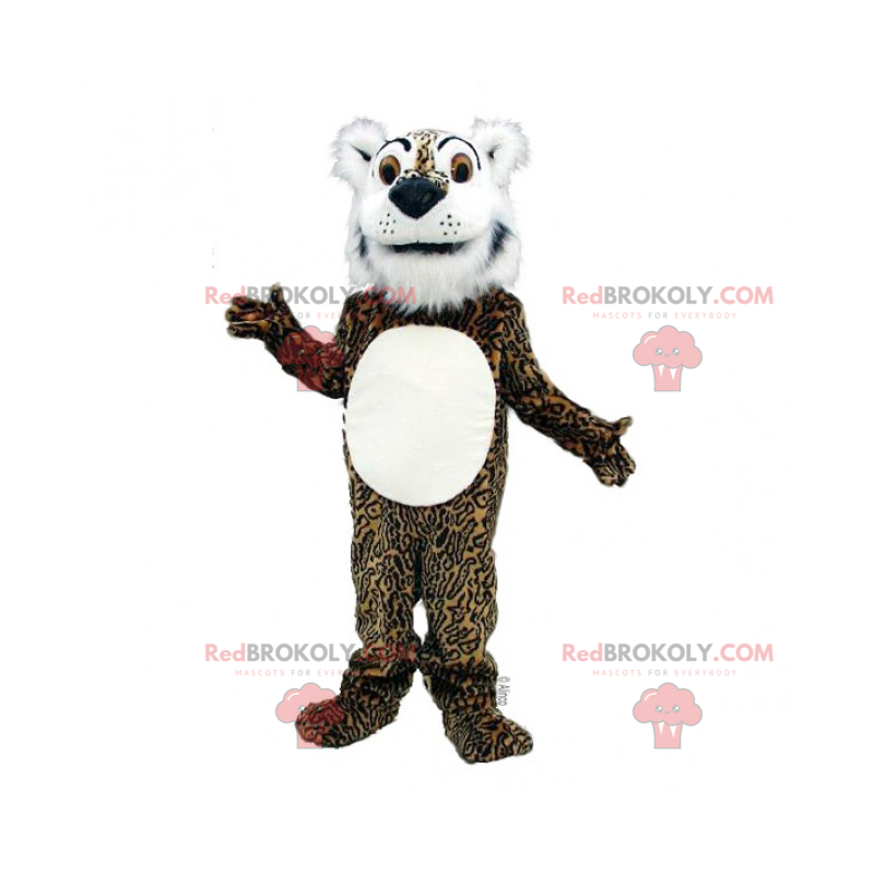 Panther mascotte met zachte oren - Redbrokoly.com