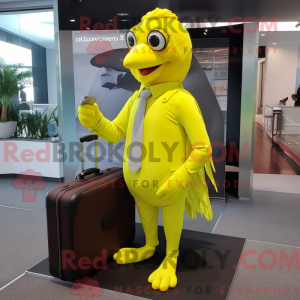 Maskottchenkostüm Yellow...