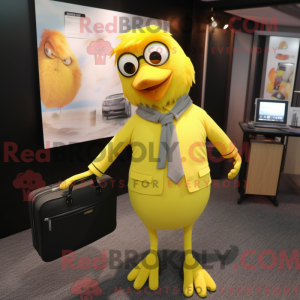 Costume mascotte de Canari...