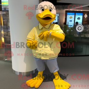 Yellow Goose mascotte...