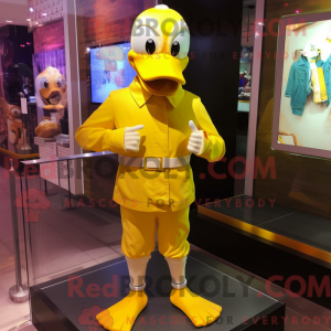 Maskottchenkostüm Yellow...