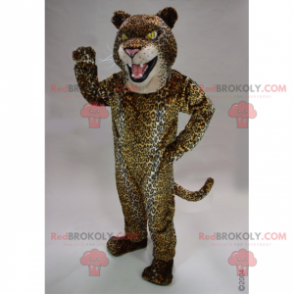 Panther maskot med små flekker - Redbrokoly.com