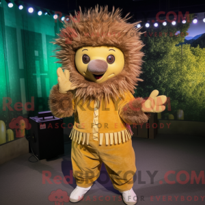 Porcupine mascot costume...