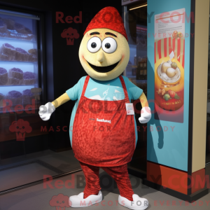Shakshuka-mascottekostuum...