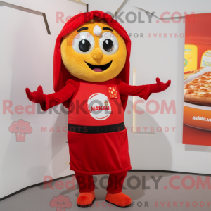 Shakshuka-maskotdraktfigur...