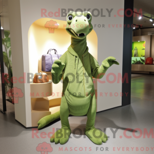 Olive Brachiosaurus máscara...